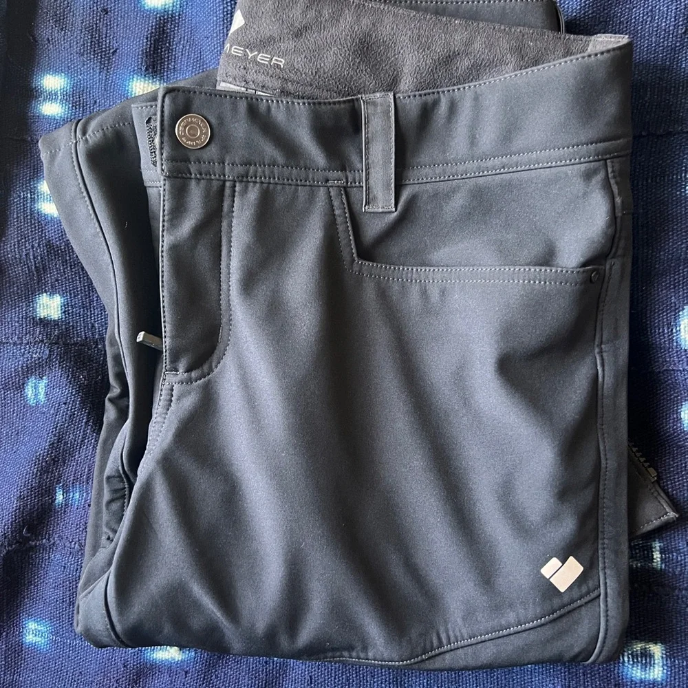 Obermeyer Glyph Tech Softshell Ski Pants – Women’s Size 10 - Picture 2 of 4